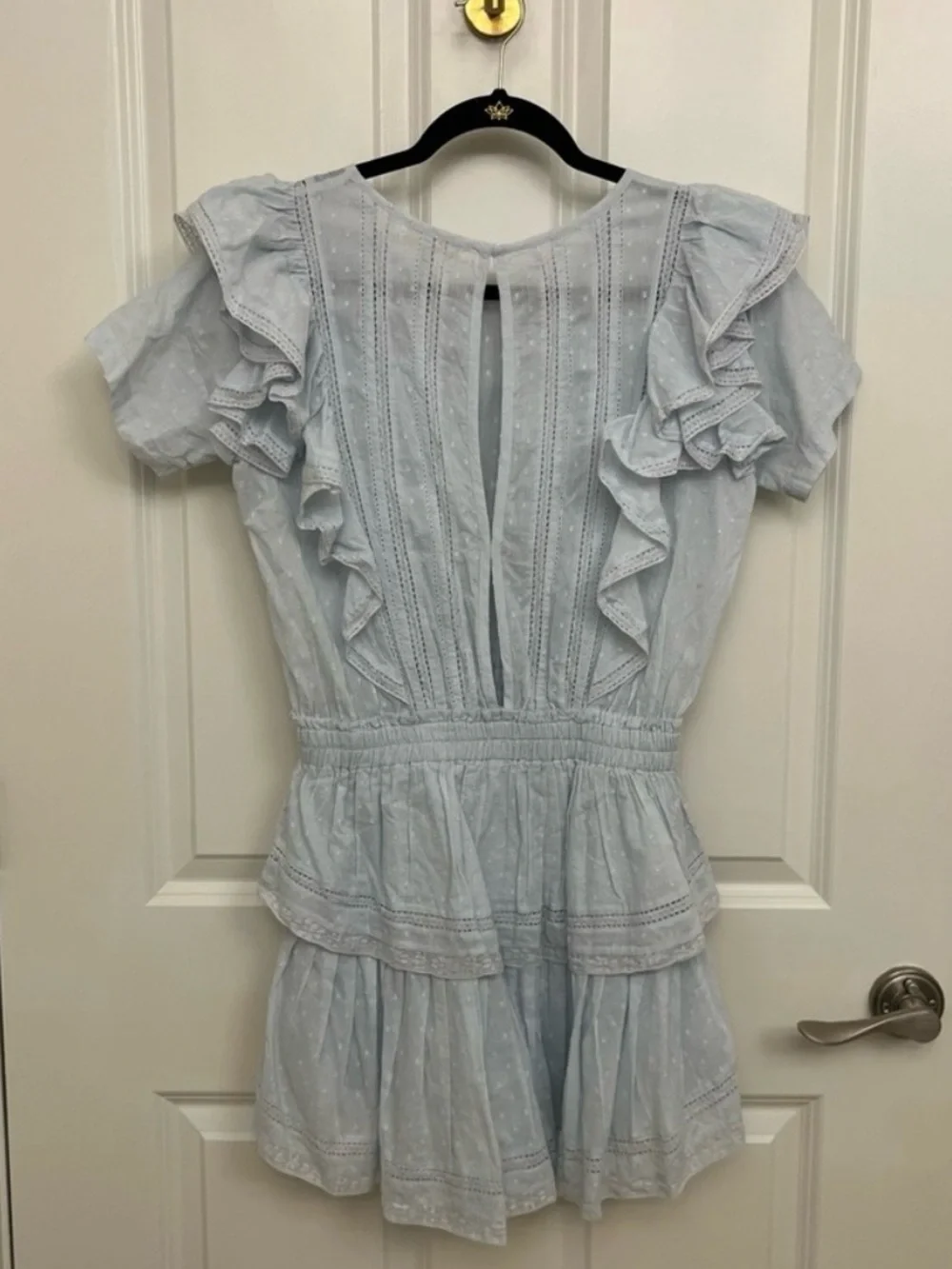 Love Shack Fancy - Natasha Dress - Light Blue - Picture 2 of 3